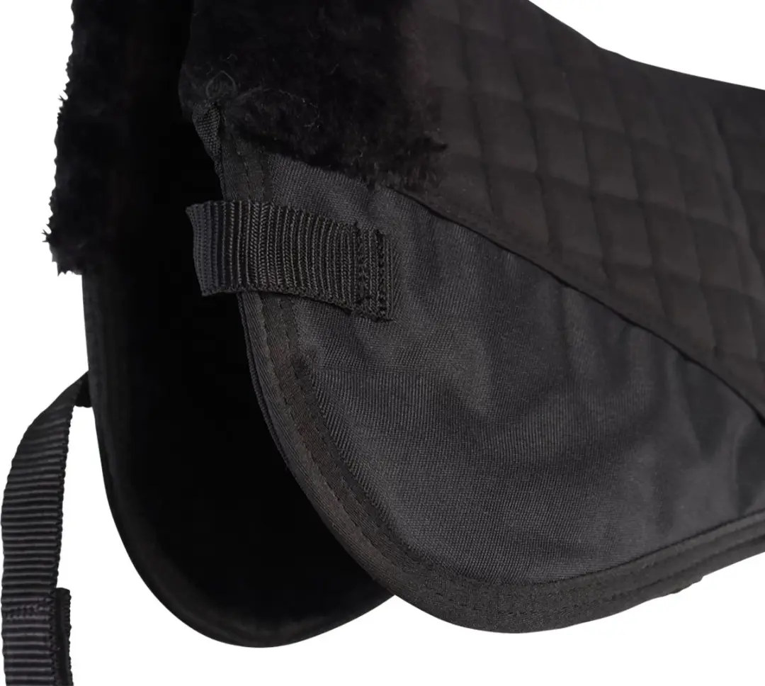 Epplejeck Ejfaux Fur Zadelonderlegger Full - Zwart - afbeelding 3 van 6