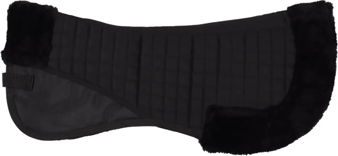Epplejeck Ejfaux Fur Zadelonderlegger Full - Zwart - afbeelding 5 van 6