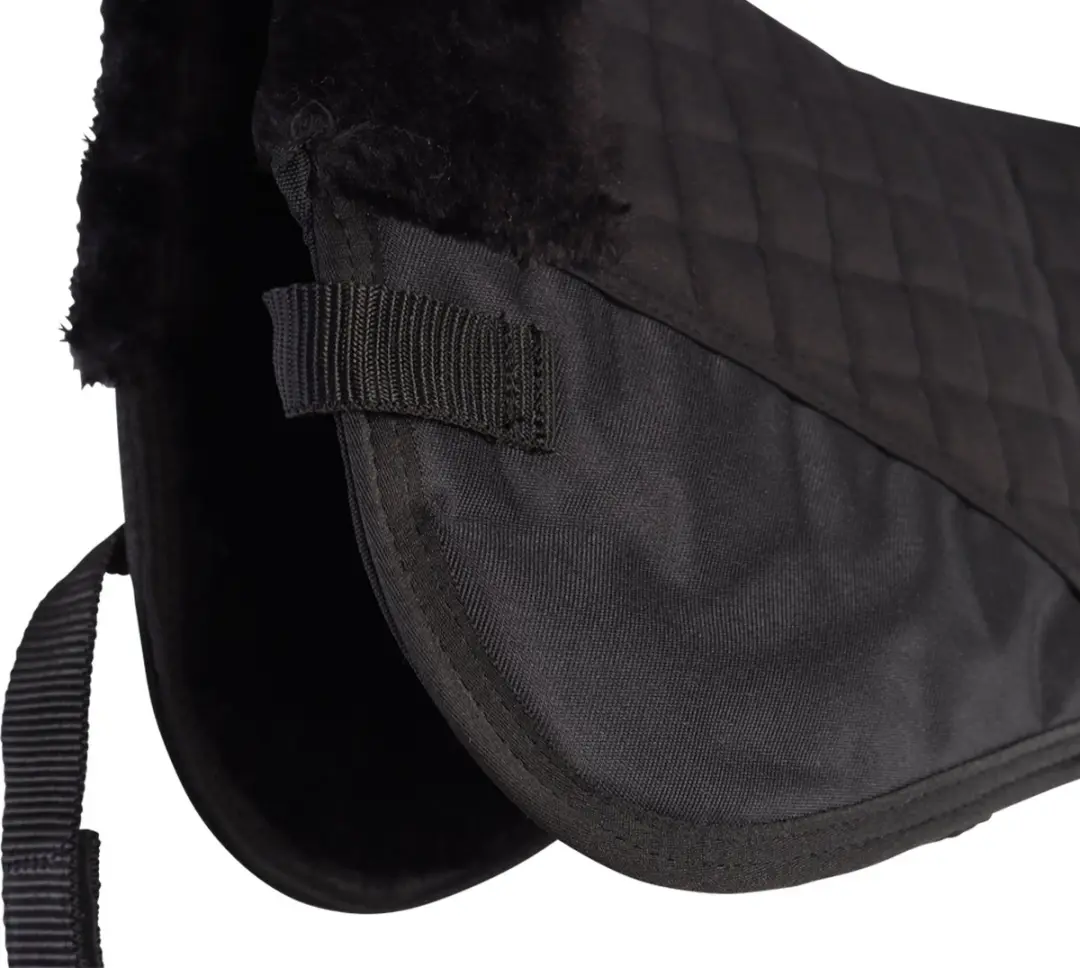 Epplejeck Ejfaux Fur Zadelonderlegger Full - Zwart - afbeelding 2 van 6
