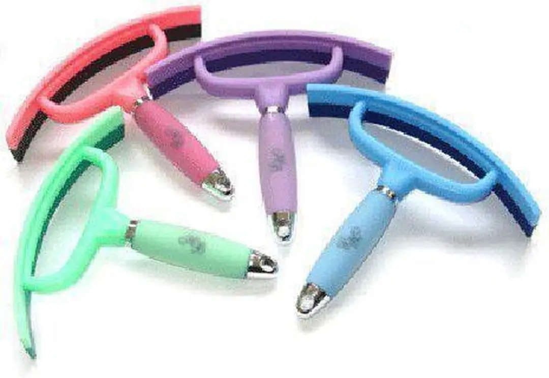 Epplejeck Zweetmes Soft Gel Handvat Middenblauw-paars - afbeelding 4 van 4