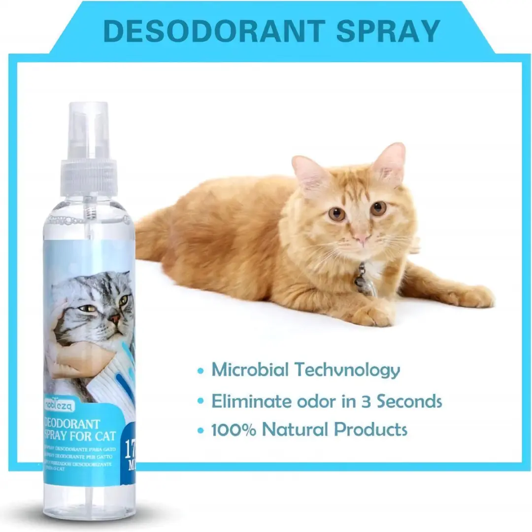 Nobleza Kattenbak Geurverwijderaar Spray 175ml