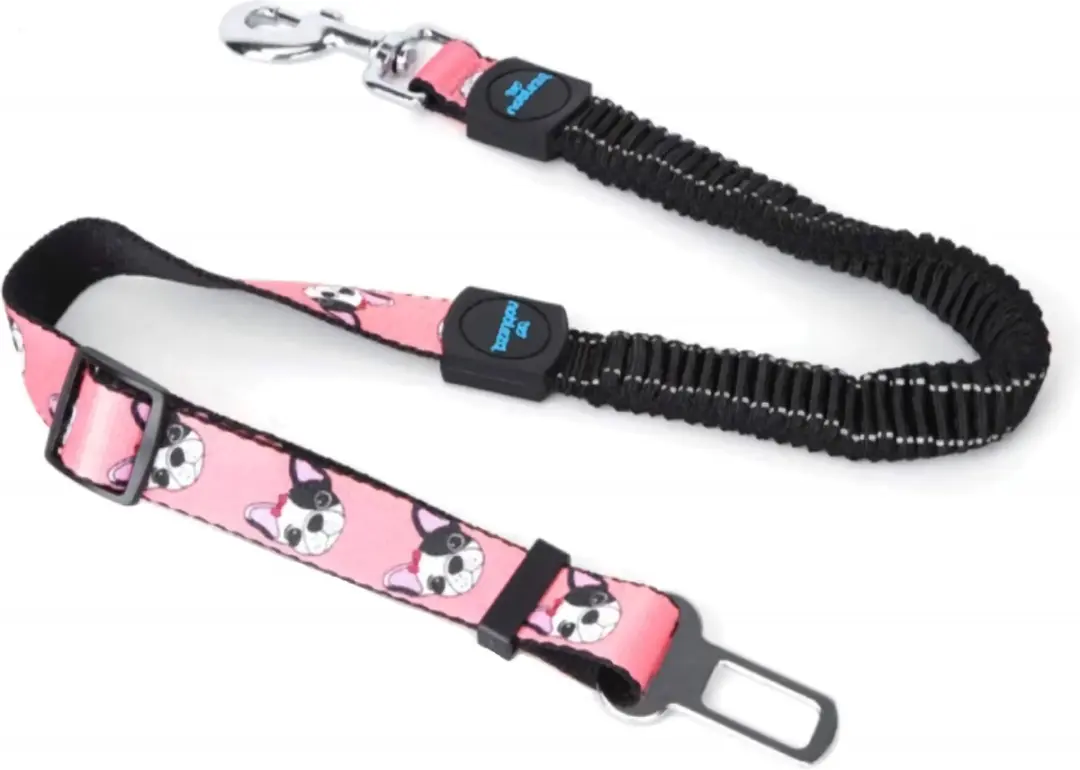 Nobleza Autogordel voor Honden Roze