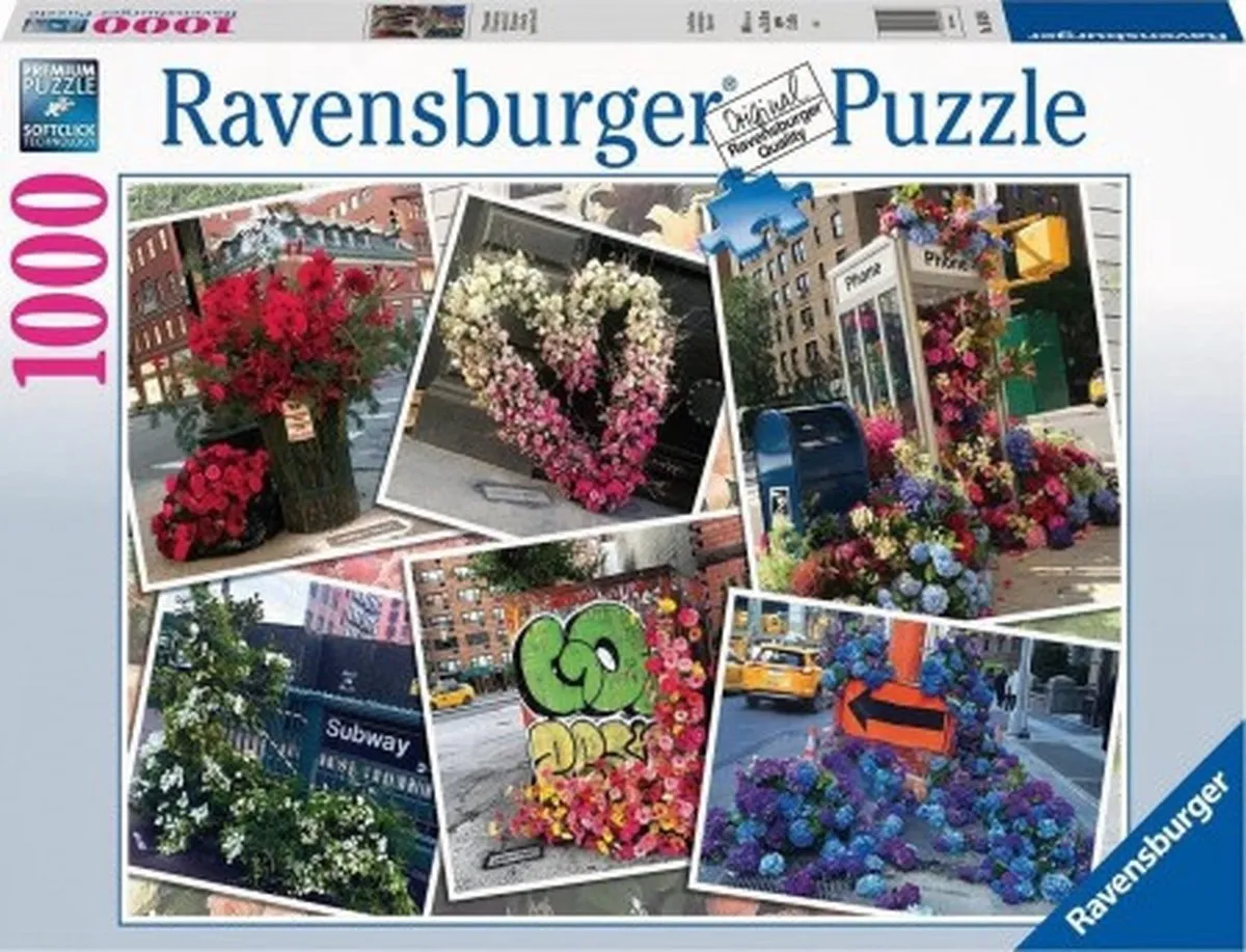 Ravensburger Welkom in New York Legpuzzel 1000 Stuks - Multicolor