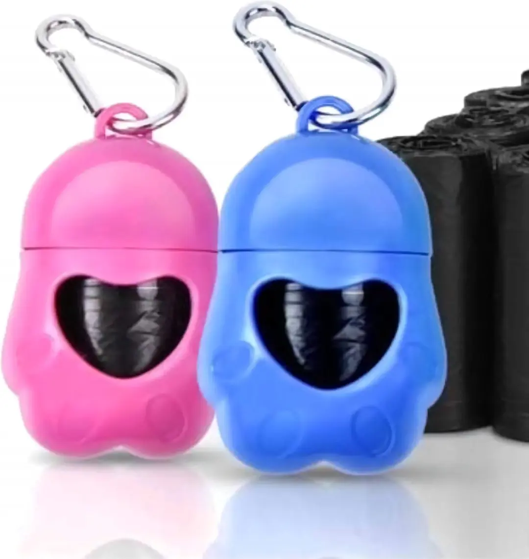 Nobleza Hondenpoepzakhouder Blauw - Inclusief Rol