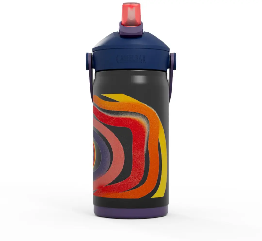 CamelBak Thrive Flip Straw Kids 350ml - RVS - Blauw