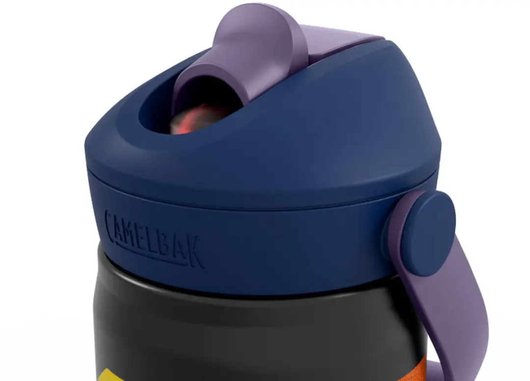 CamelBak Thrive Flip Straw Kids 350ml - RVS - Blauw