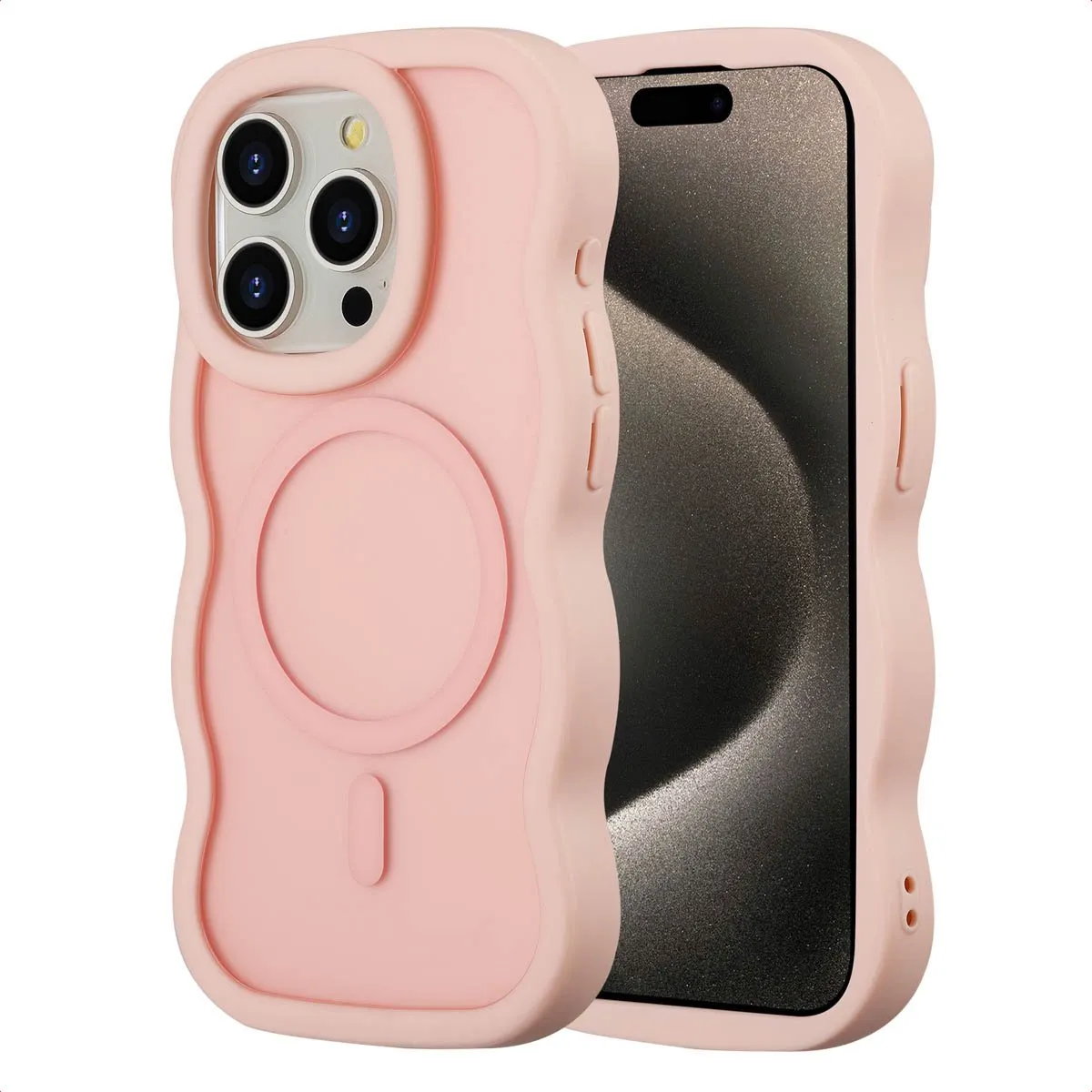 Selencia Wavy Case iPhone 15 Pro