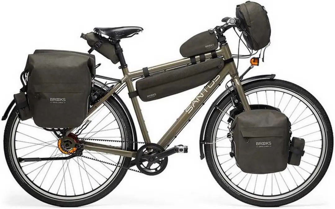 Brooks Scape Compact TBBHB02 Stuurtas - 10L - Mud Green - afbeelding 4 van 6