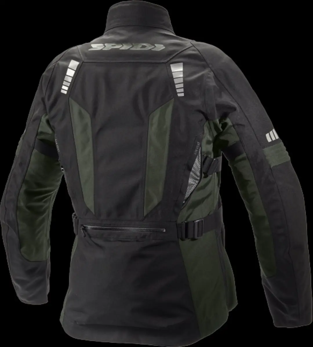 Spidi Outlander H2Out Jas - Donker Groen/Zwart - Maat 2XL - afbeelding 4 van 6