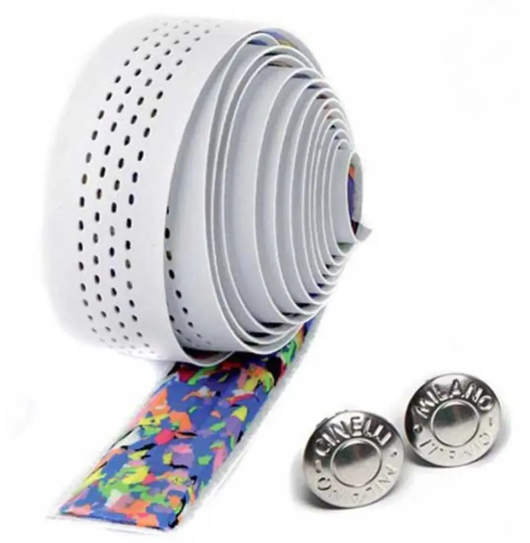 Cinelli Caleido Ribbon Stuurlint - Wit - afbeelding 3 van 3
