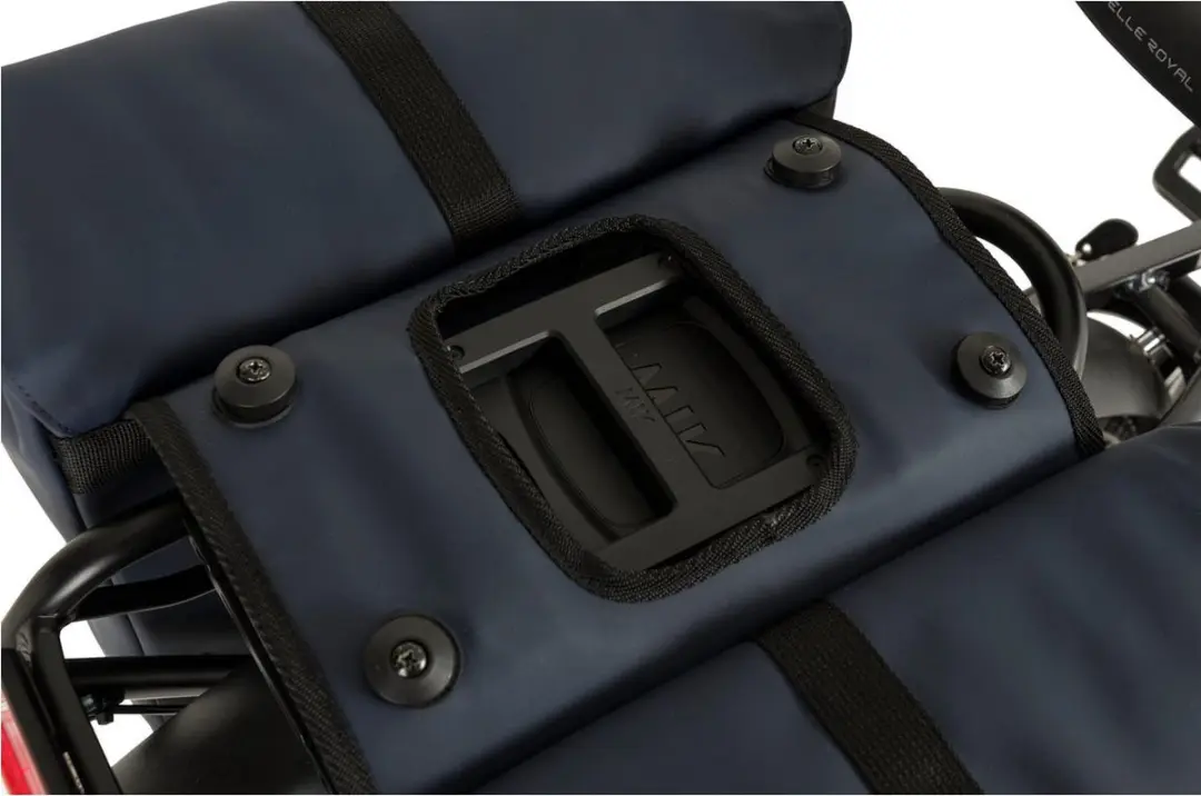 FastRider Jaxx II Dubbele Fietstas 28L - Navy - afbeelding 6 van 6
