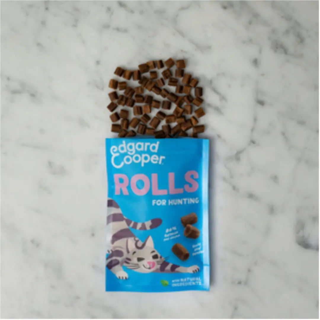 Edgard & Cooper Rolls Kattensnack Zalm 45g - afbeelding 5 van 6