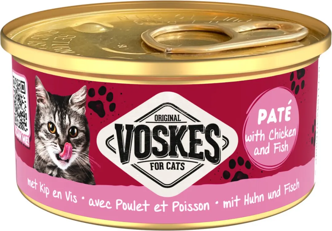 Voskes Nat Paté Kattenvoer