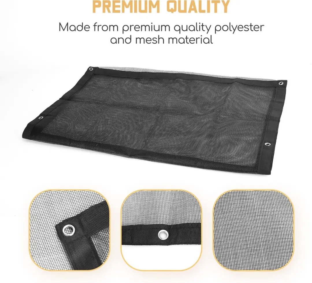 Nobleza Hondennet Auto 41UQE - 115x62cm - Zwart