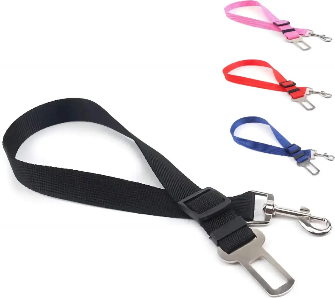 Nobleza Hondengordel Auto - Rood - Maat S