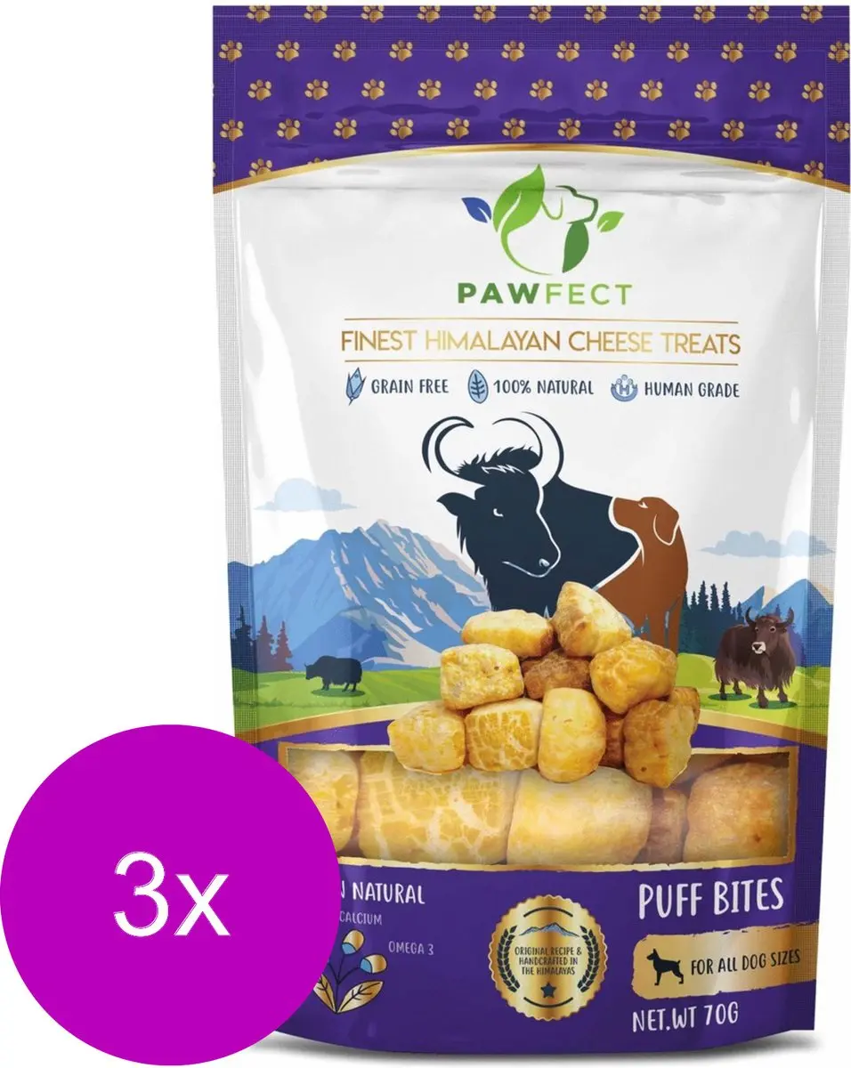 Pawfect Chew Puff Bites