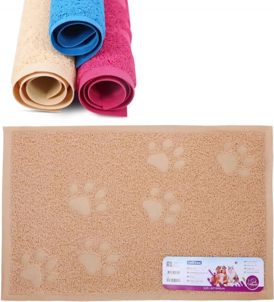 Nobleza Kattenbakmat Bruin 60x45cm