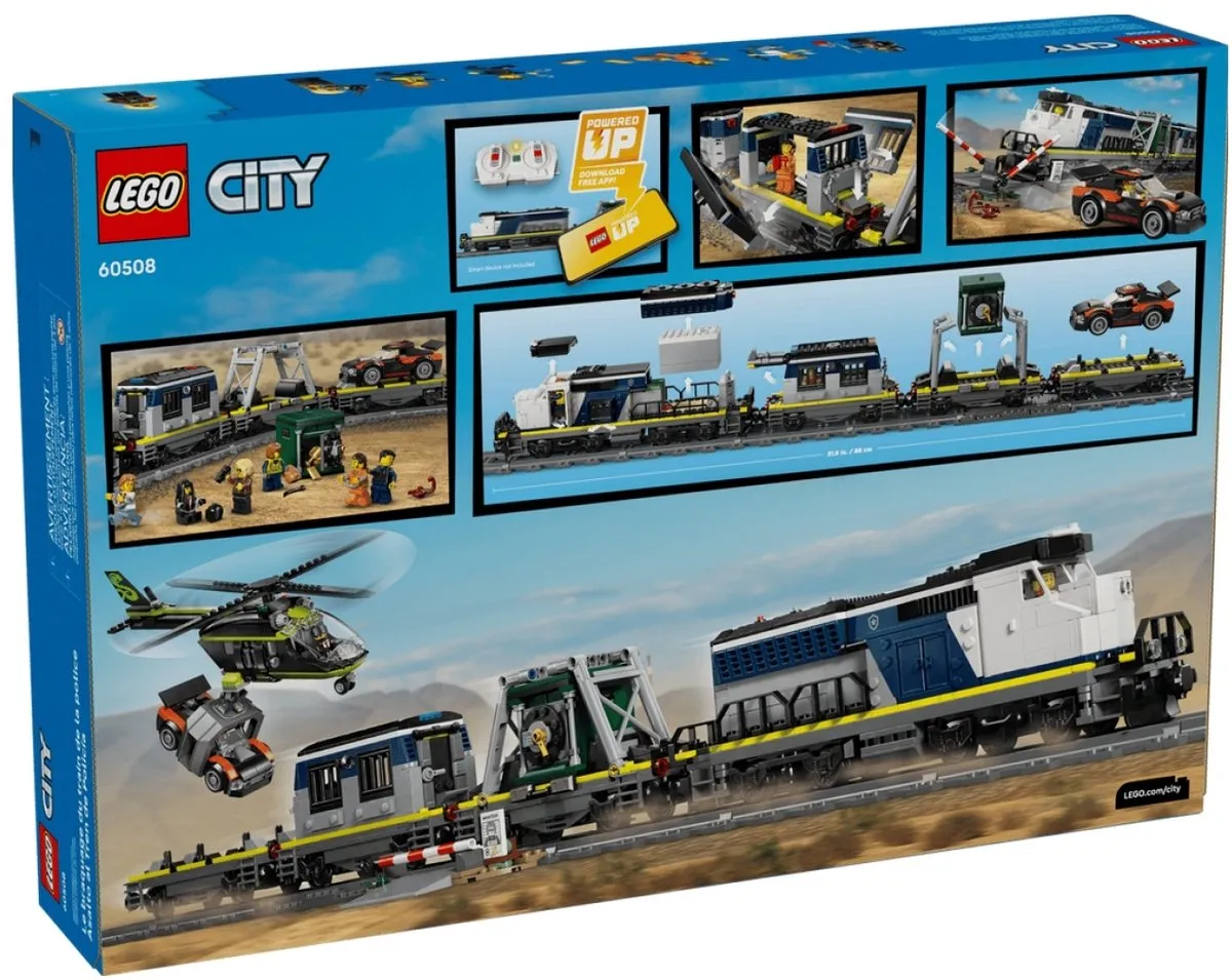 LEGO City Overval op Politietrein 60508 - 1313 Stukken - afbeelding 6 van 6