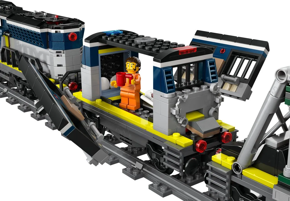 LEGO City Overval op Politietrein 60508 - 1313 Stukken