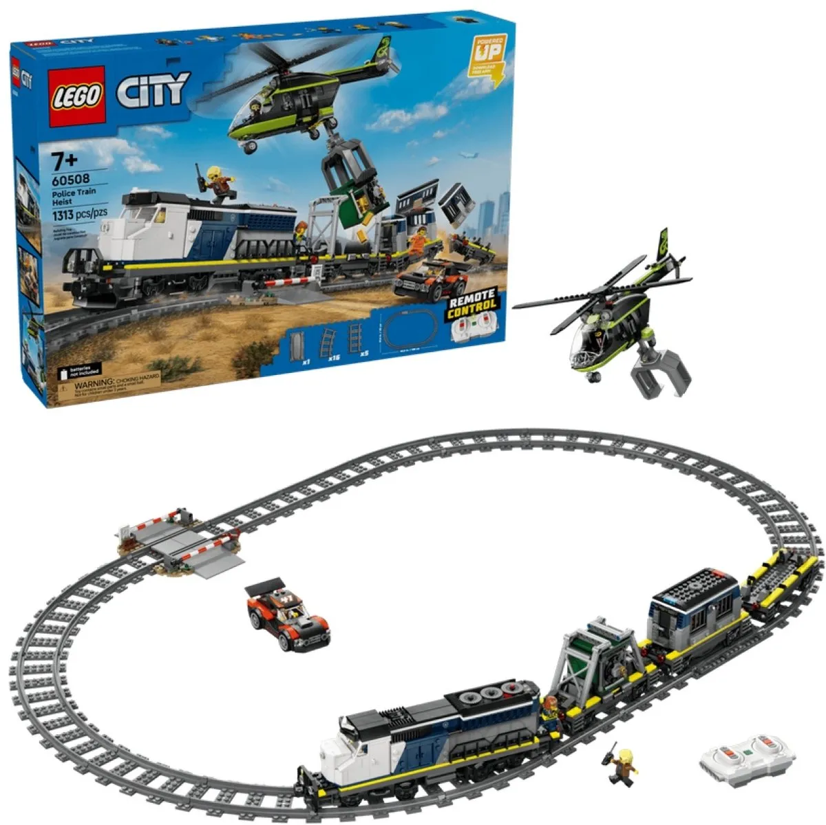 LEGO City Overval op Politietrein 60508