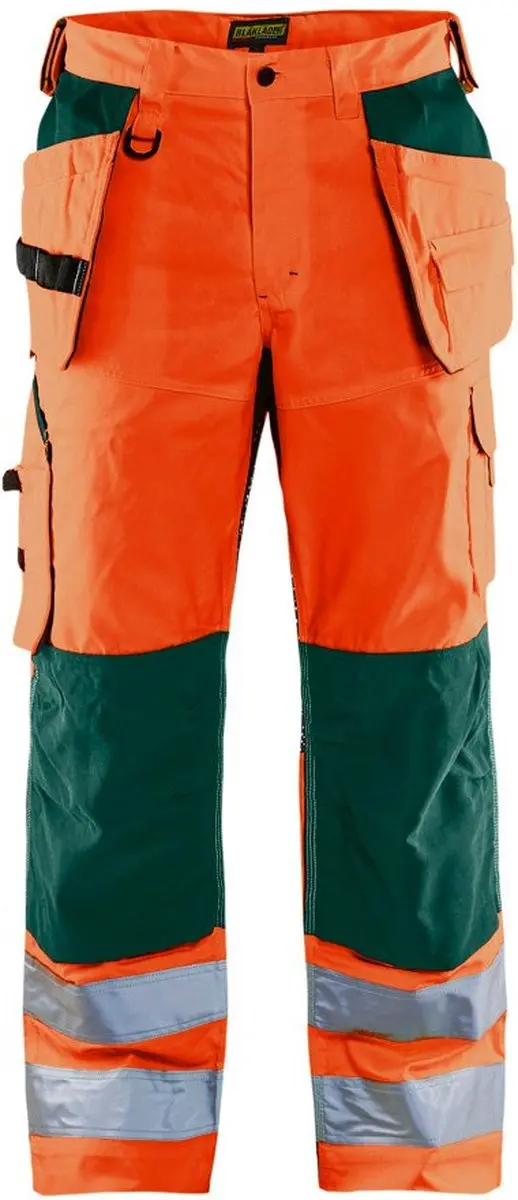 Blaklader Werkbroek High Vis met ventilatie 1565-1811