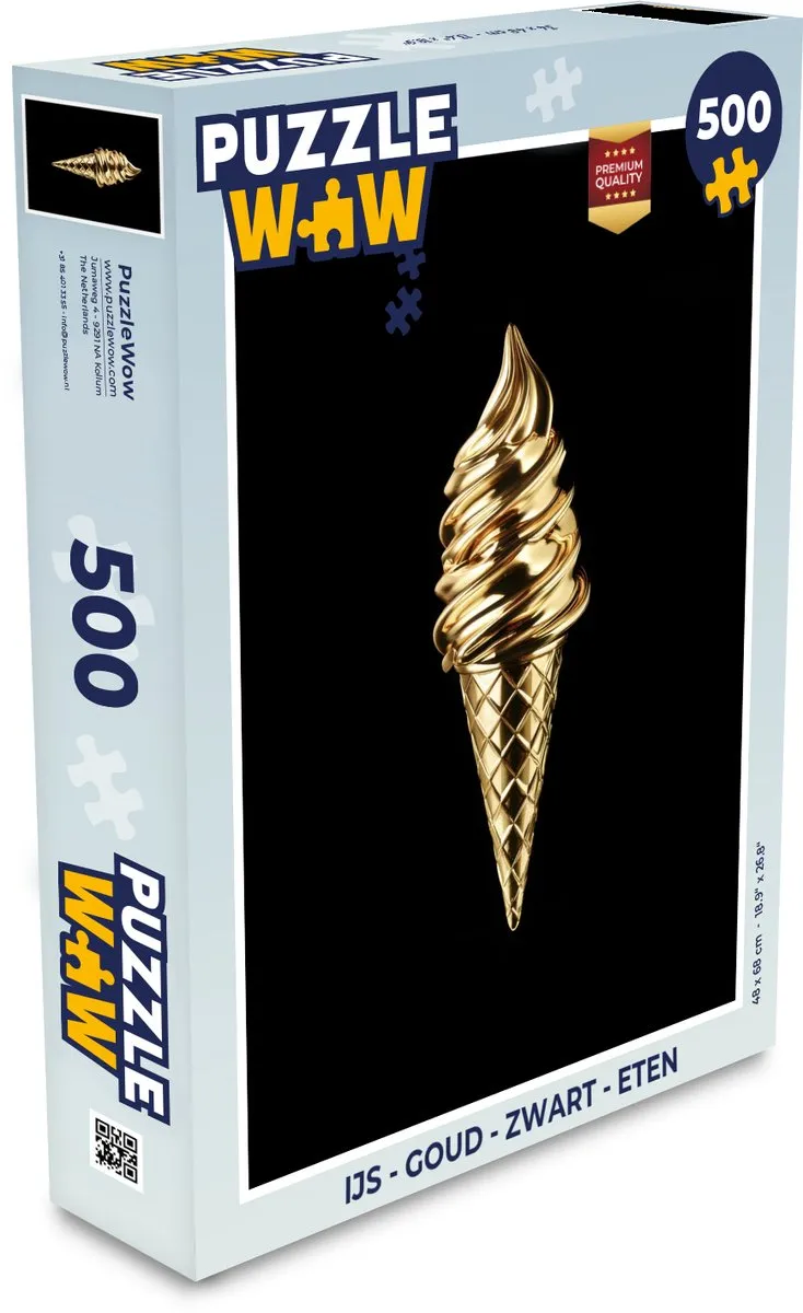 PuzzleWow IJsco Legpuzzel 500 Stuks