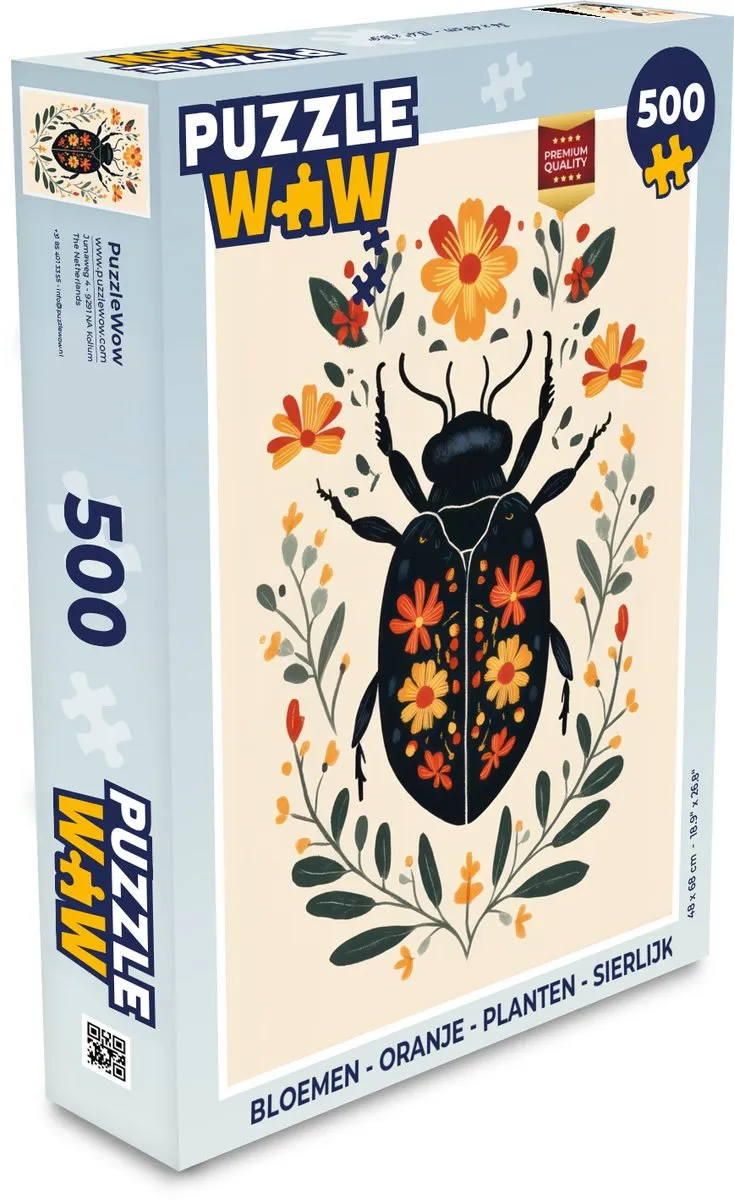 PuzzleWow Legpuzzel 500 Stuks