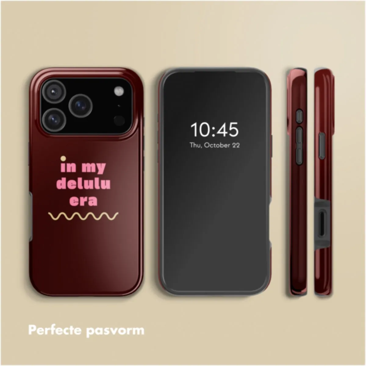 Selencia Hoesje iPhone 17 Pro Max - MagSafe - Delulu - afbeelding 6 van 6