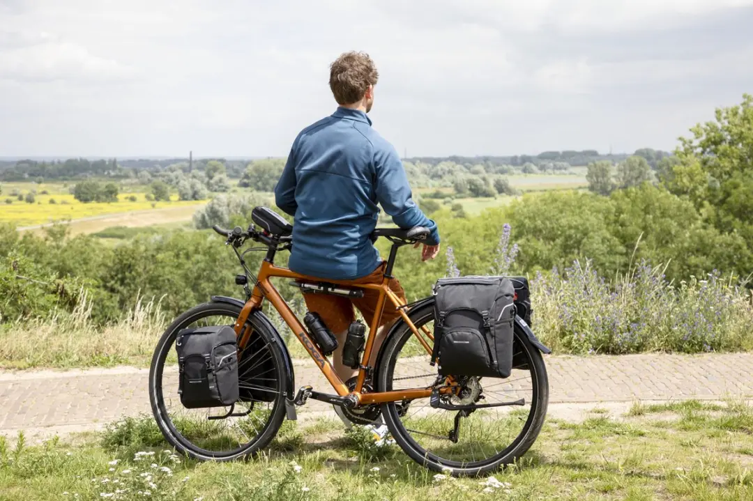 New Looxs Sports Double Fietstas 32L - Zwart - afbeelding 4 van 6