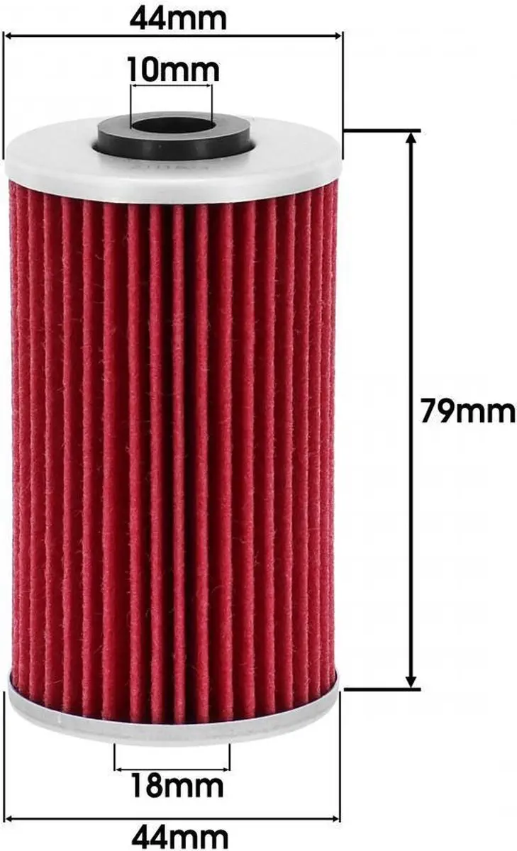 HifloFiltro HF562/1541A-KKC3-9000 Oliefilter - Kymco 200 Dink IE - afbeelding 5 van 6