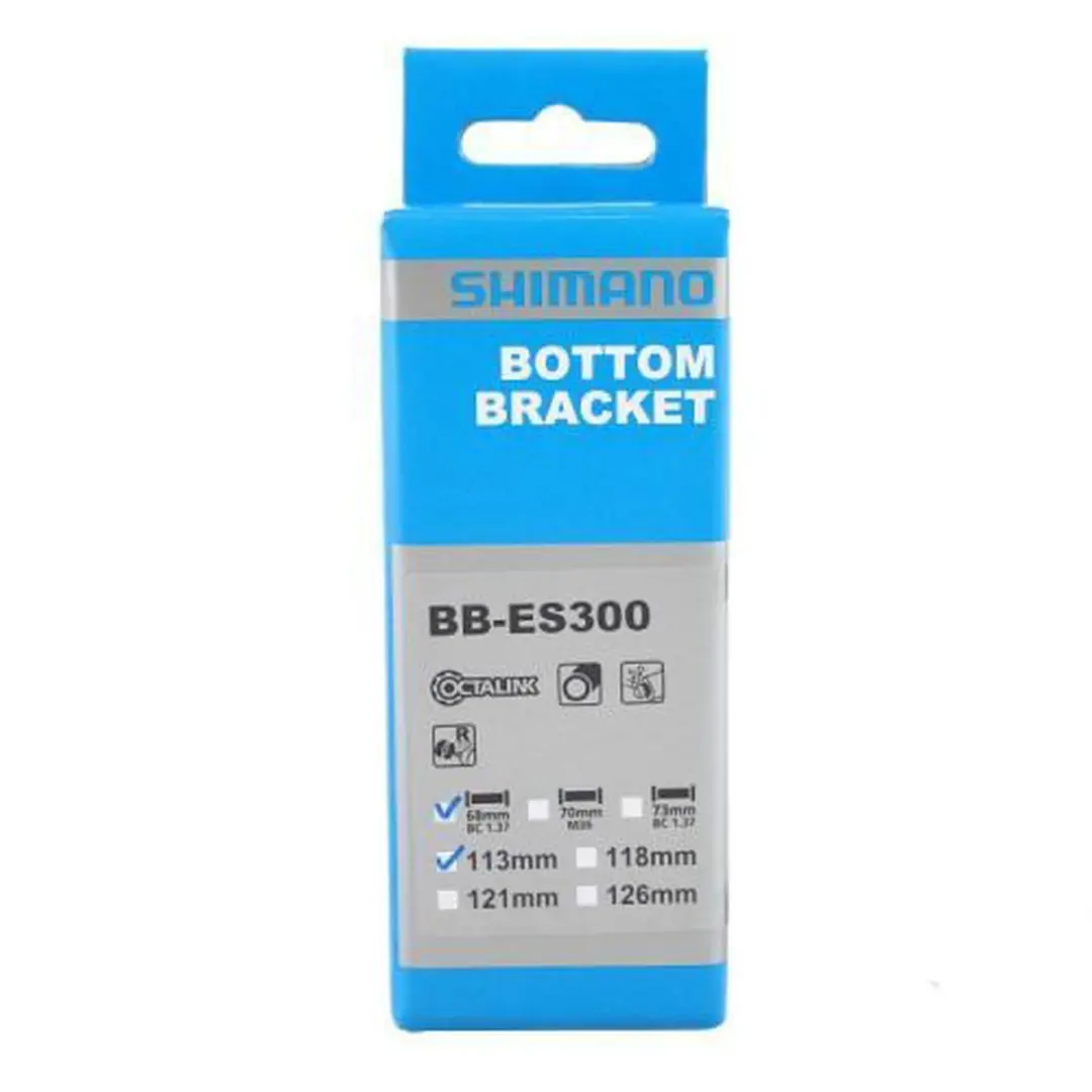 Shimano BB-ES300 Staal 68 - 113 Octalink BSA - Zwart - afbeelding 4 van 6