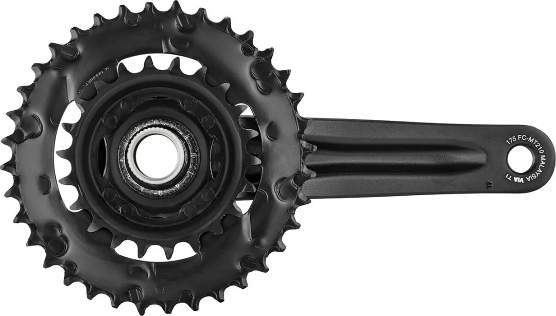 Shimano Altus MT210 Crankstel 9-speed 22-36T 175mm - Zwart