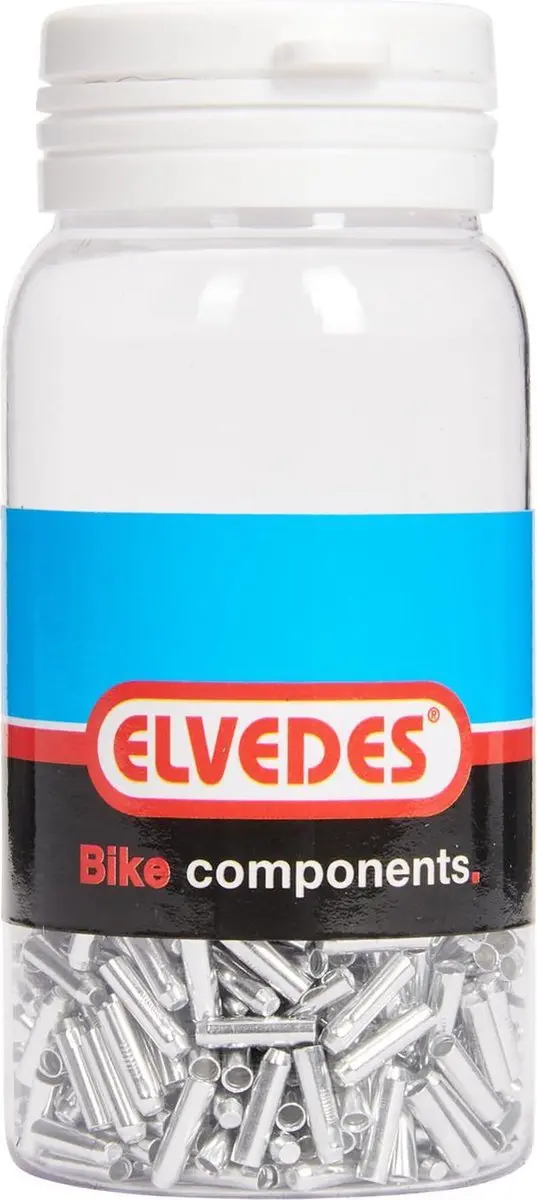 Elvedes Aluminium Antirafeldopjes 1,6mm - 500 Stuks - Zilver - afbeelding 6 van 6