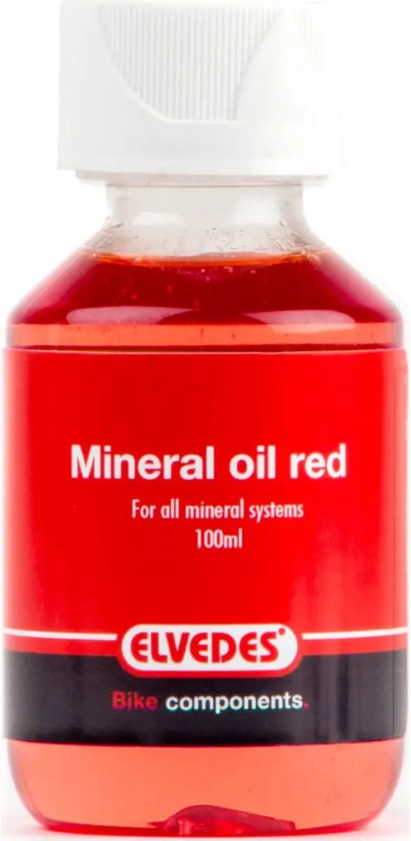 Elvedes Hydraulische Schijfremolie 100ml - Rood - afbeelding 2 van 2