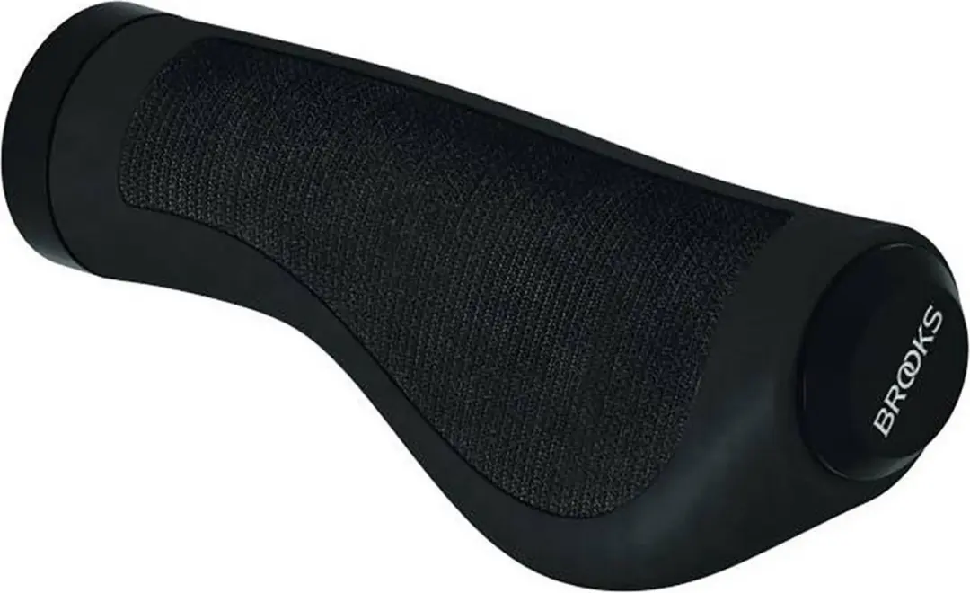 Brooks Ergonomische Handvatten Rubber Grips 100/130 - Zwart - afbeelding 2 van 5
