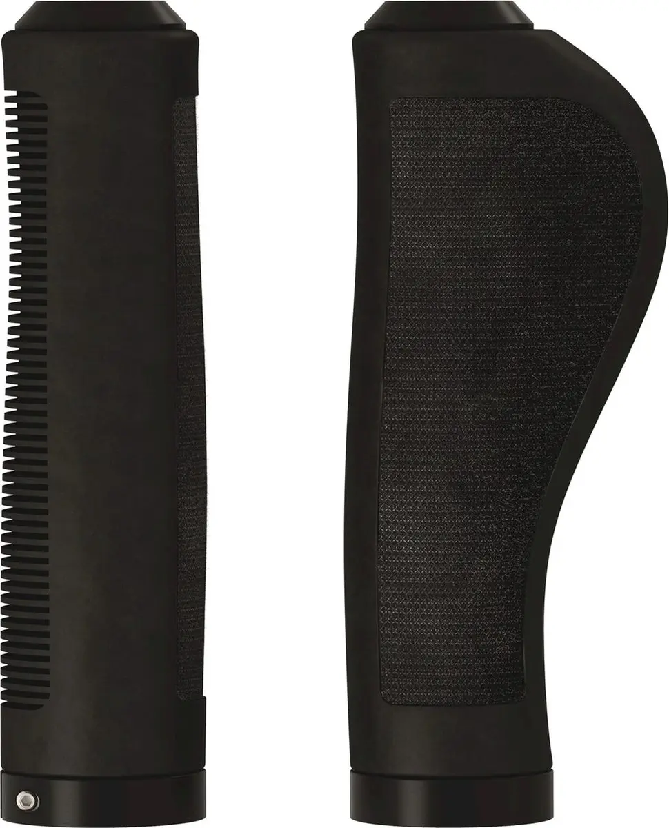 Brooks Ergonomische Handvatten Rubber Grips 100/130 - Zwart - afbeelding 4 van 5