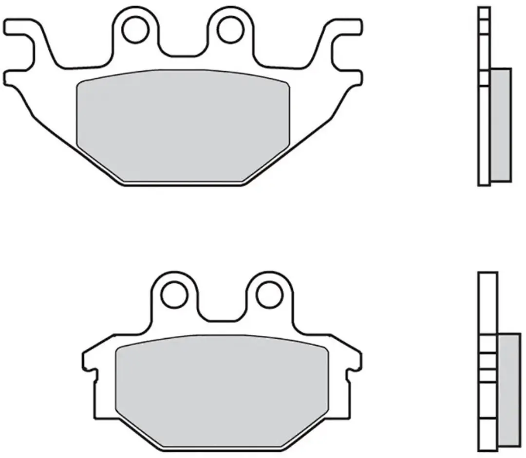 Brembo 07gr52sx Gesinterde Remblokken Transparant