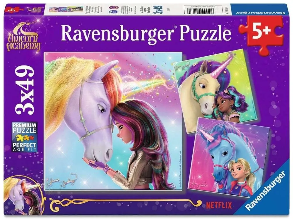 Ravensburger Unicorn Academy Magie en Vriendschap