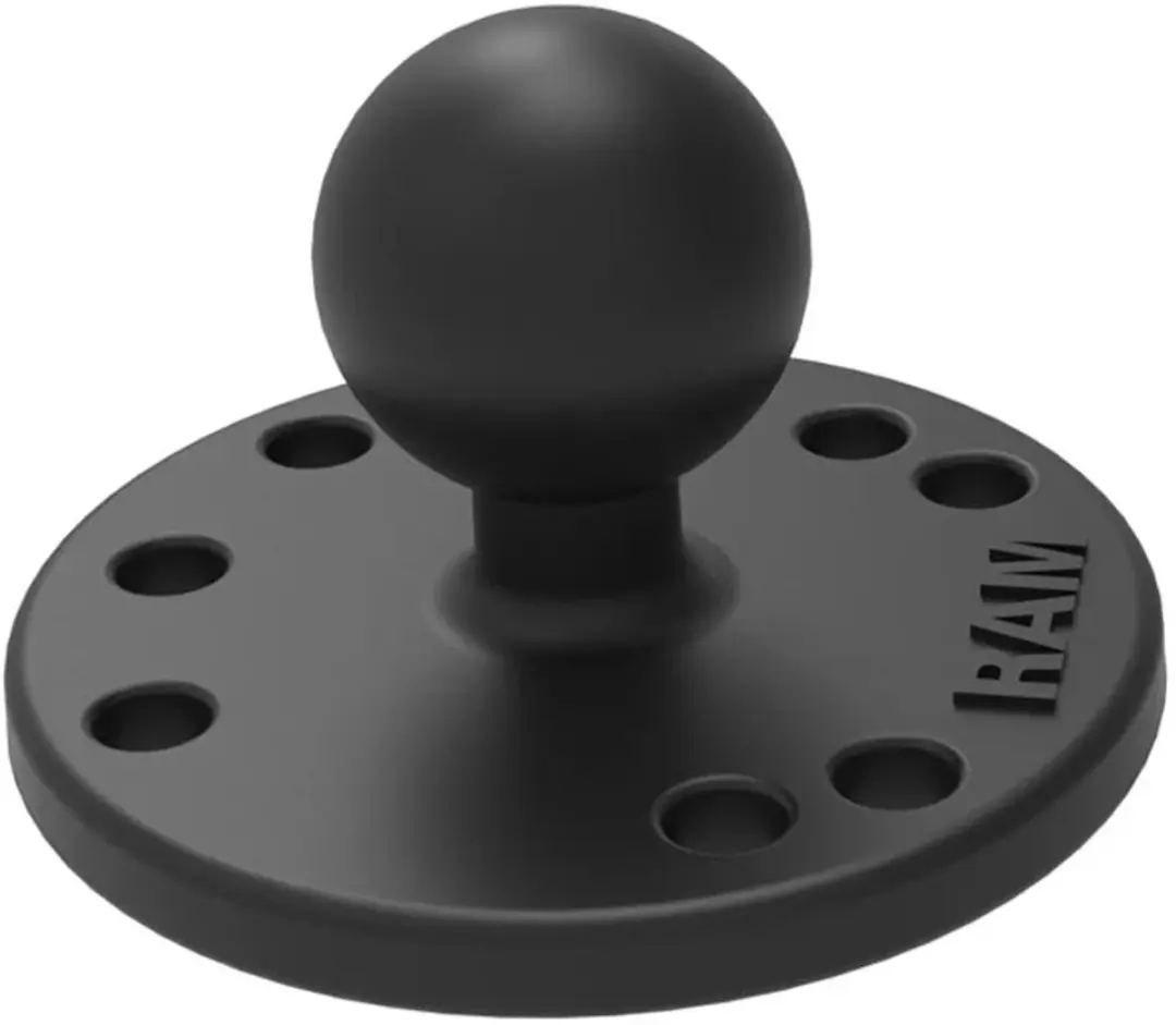 RAM Mount B-Kogel (25 mm) Aluminium Basis Rond