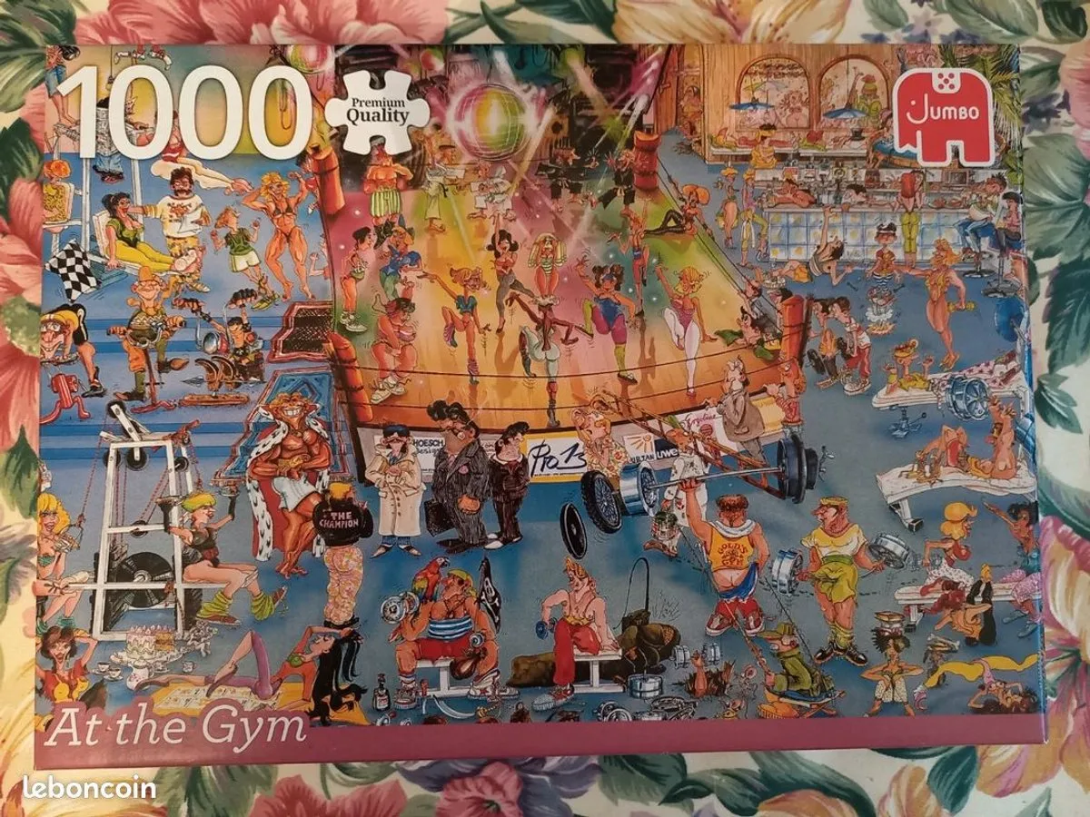 Puzzel At The Gym Jumbo 1000 Stuks