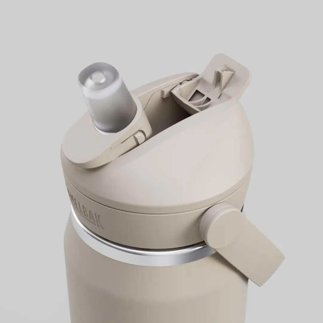 CamelBak Thrive Flip Straw 750ml - RVS Isolatie Fles - Beige