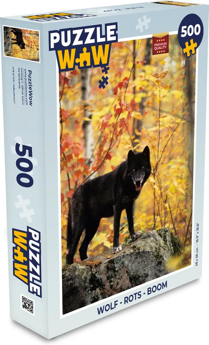 PuzzleWow Legpuzzel 500 Stuks