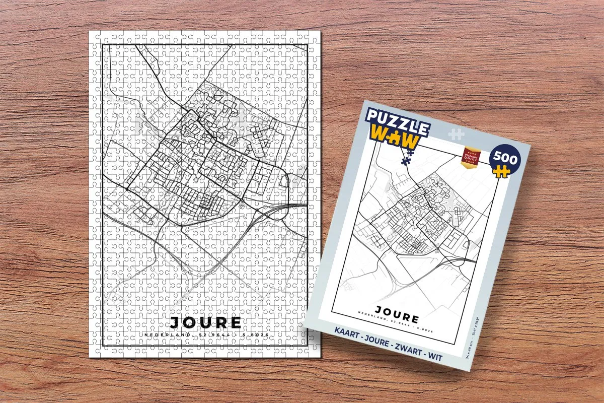 PuzzleWow Joure Legpuzzel 500 Stuks - Multicolor