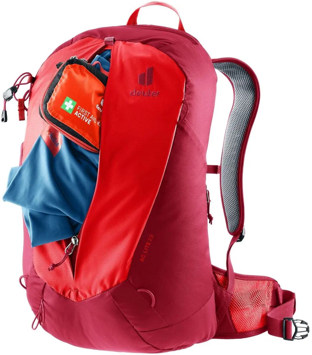 Deuter AC Lite Backpack 23l - Cherry - afbeelding 3 van 6