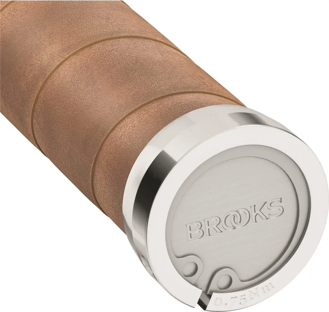Brooks Slender Leather Handvatten 100/130mm - Diversekleuren - afbeelding 2 van 3