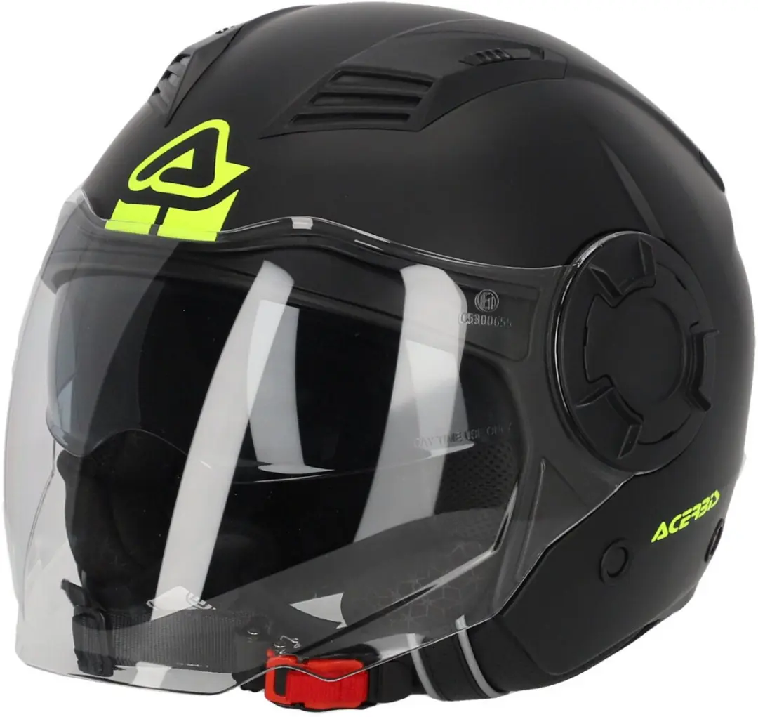 Acerbis Vento Zwarte Jethelm