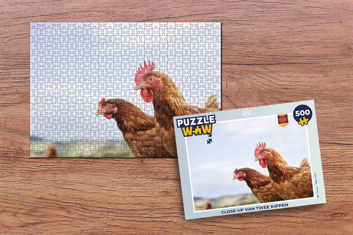 PuzzleWow Legpuzzel 500 Stuks Multicolor - MPN 6017557583560