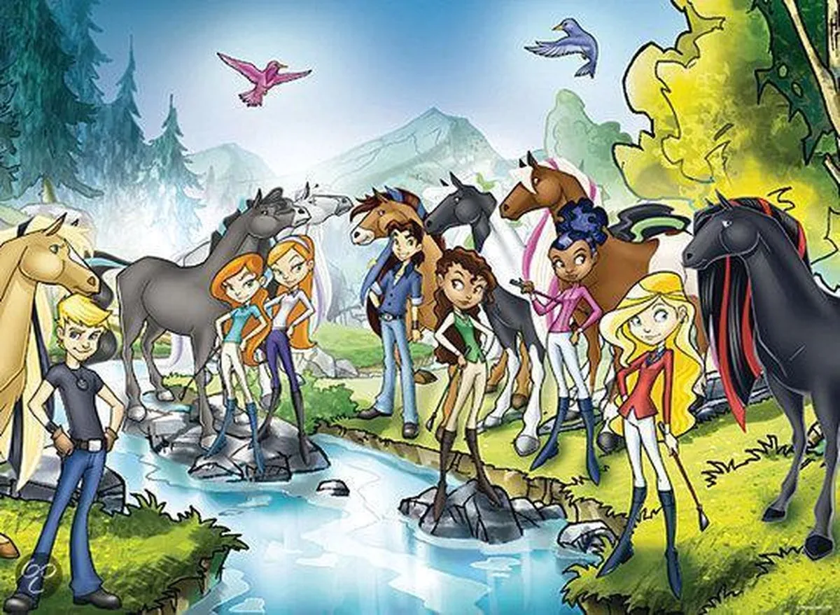 Ravensburger Op Bezoek Op Horseland Puzzel 100 Stuks