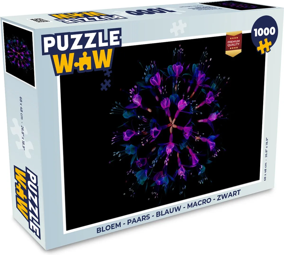 PuzzleWow Bloem Legpuzzel 1000 Stuks