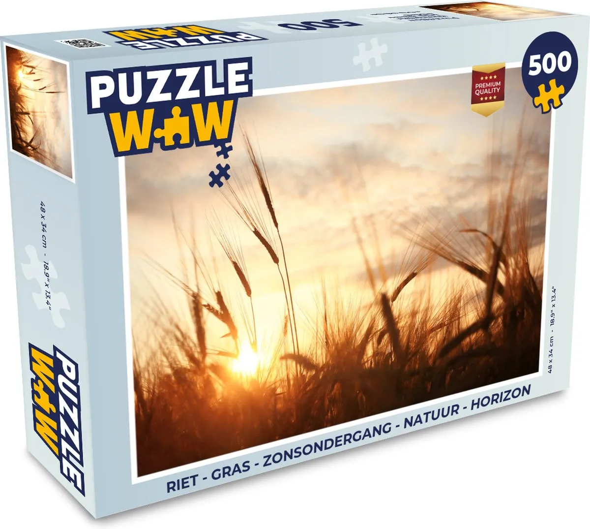 PuzzleWow Legpuzzel 1000 Stuks - Multicolor